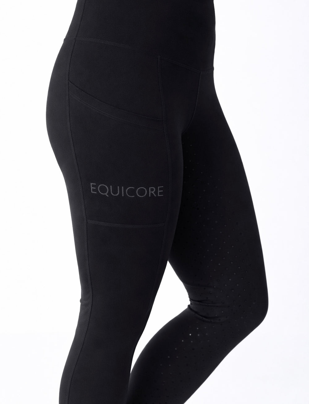 🖤 EQUICORE™ Black Support Riding Tights