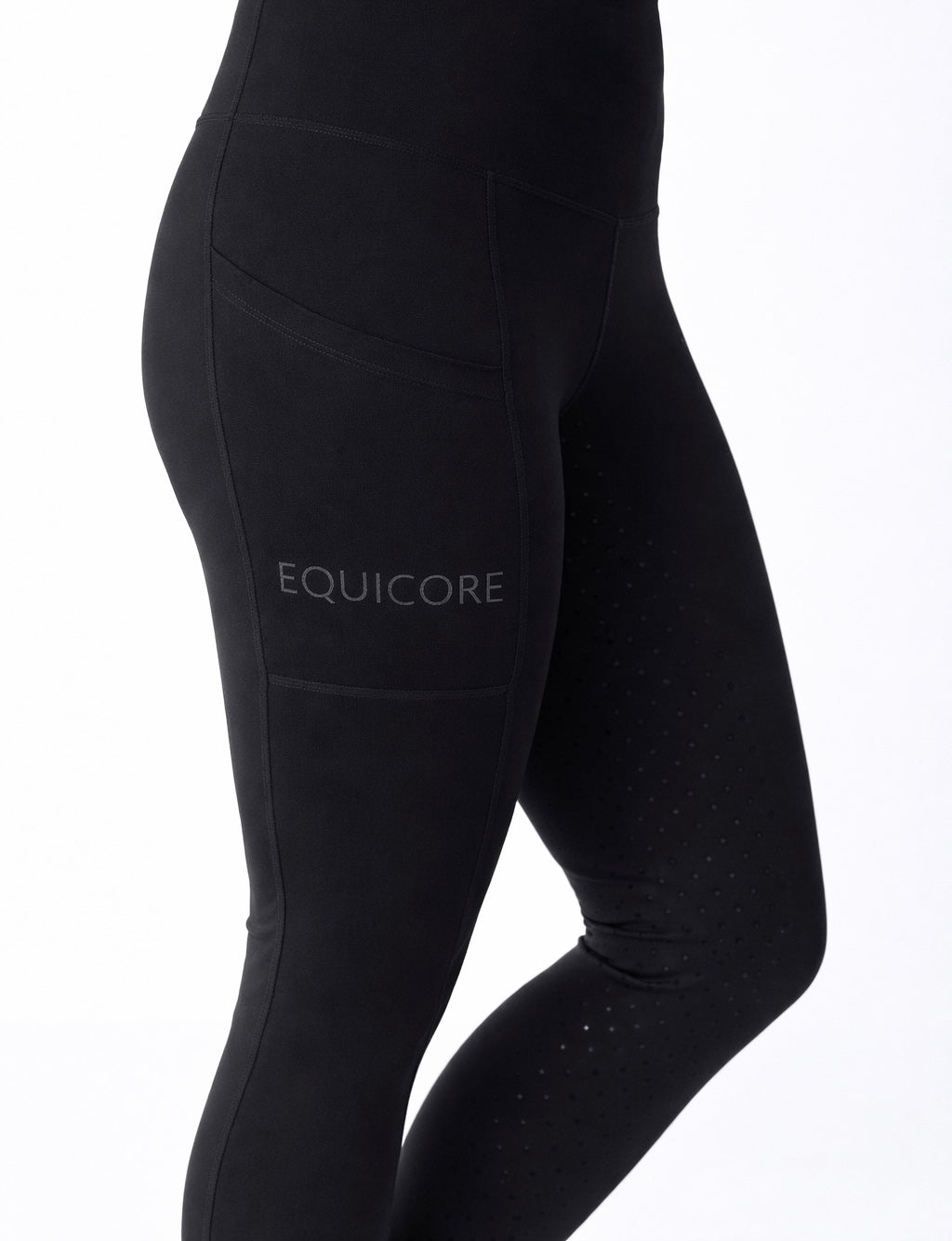🖤 EQUICORE™ Black Support Riding Tights