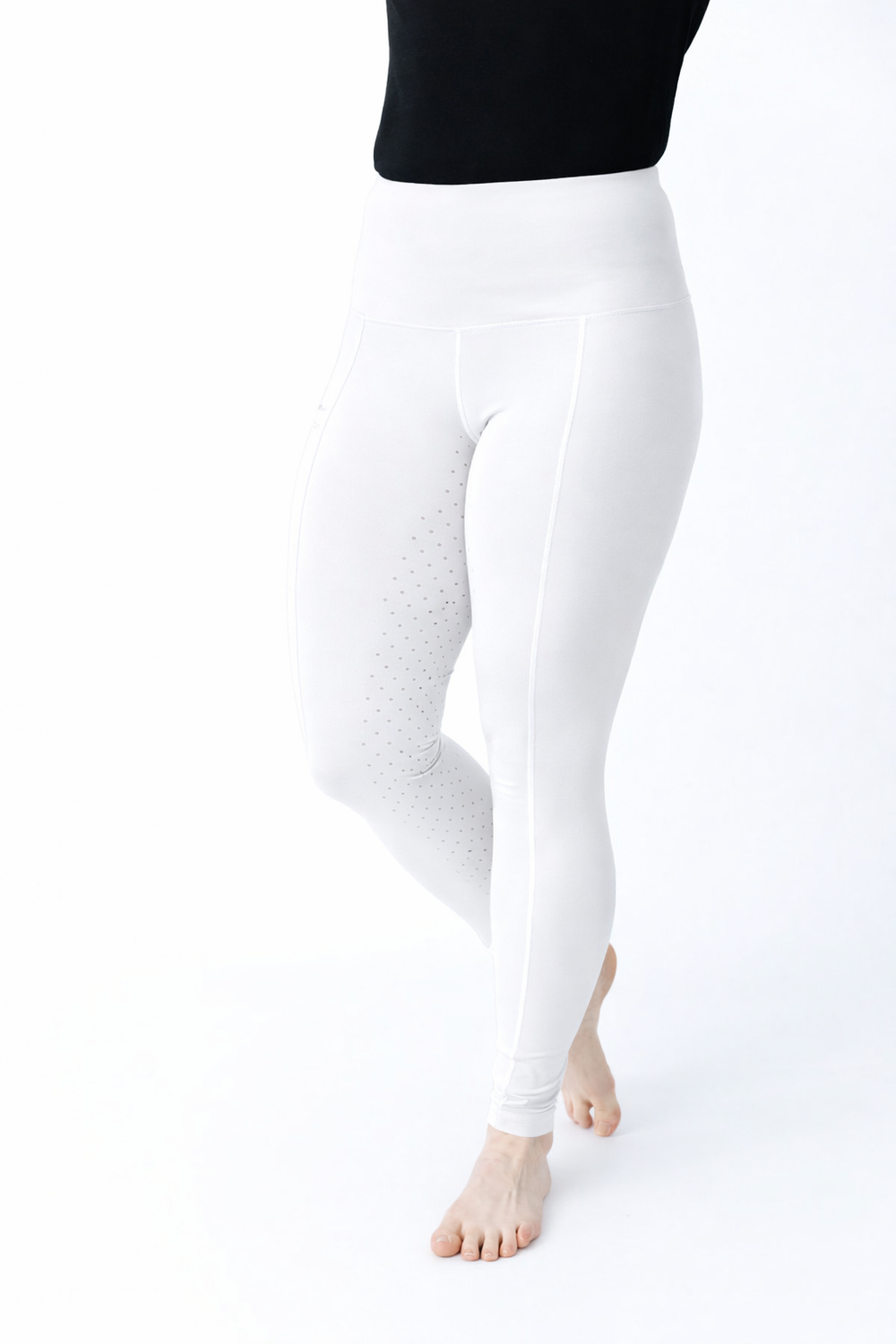 🤍 EQUICORE™ WHITE Support Riding Tights