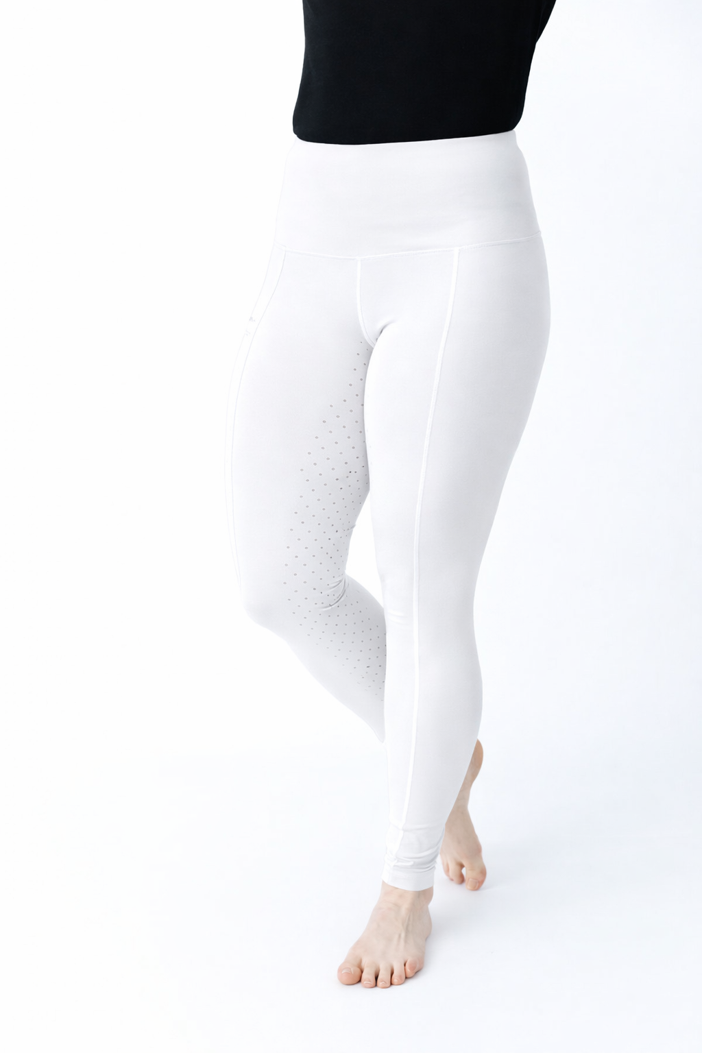 🤍 EQUICORE™ WHITE Support Riding Tights