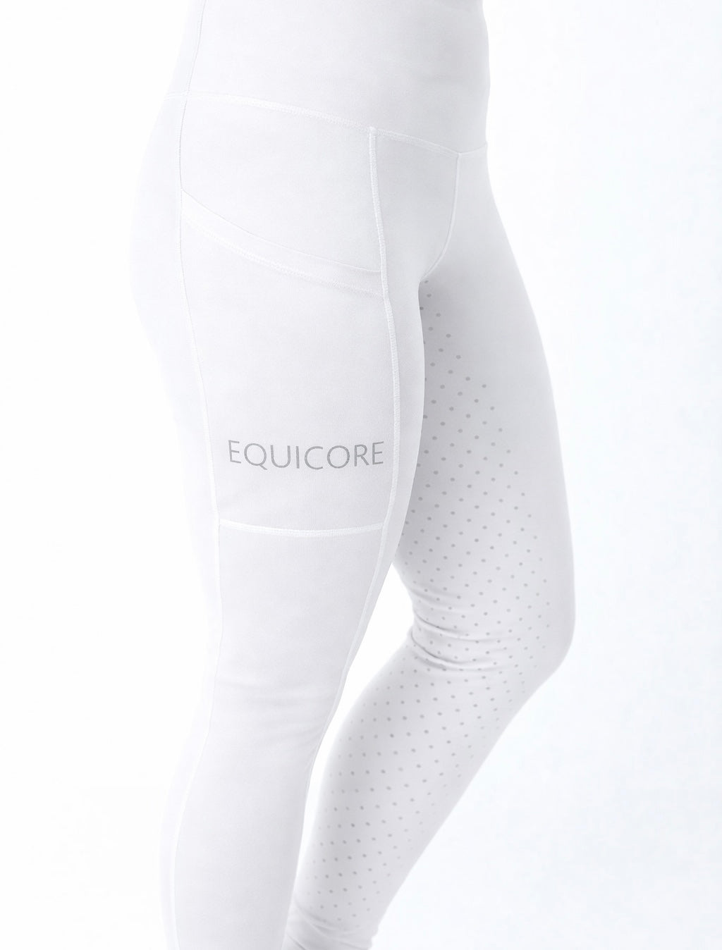 🤍 EQUICORE™ WHITE Support Riding Tights