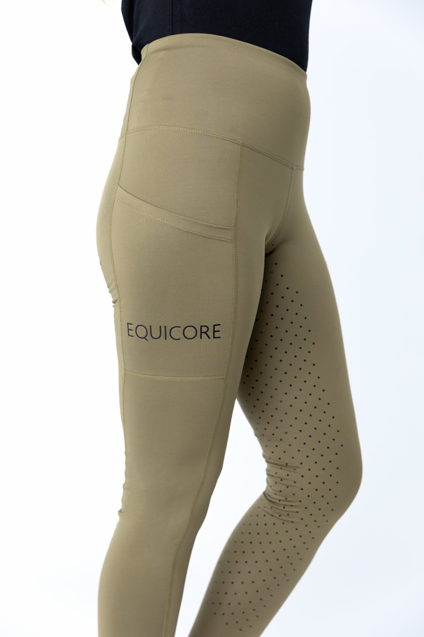 Khaki Riding Tights