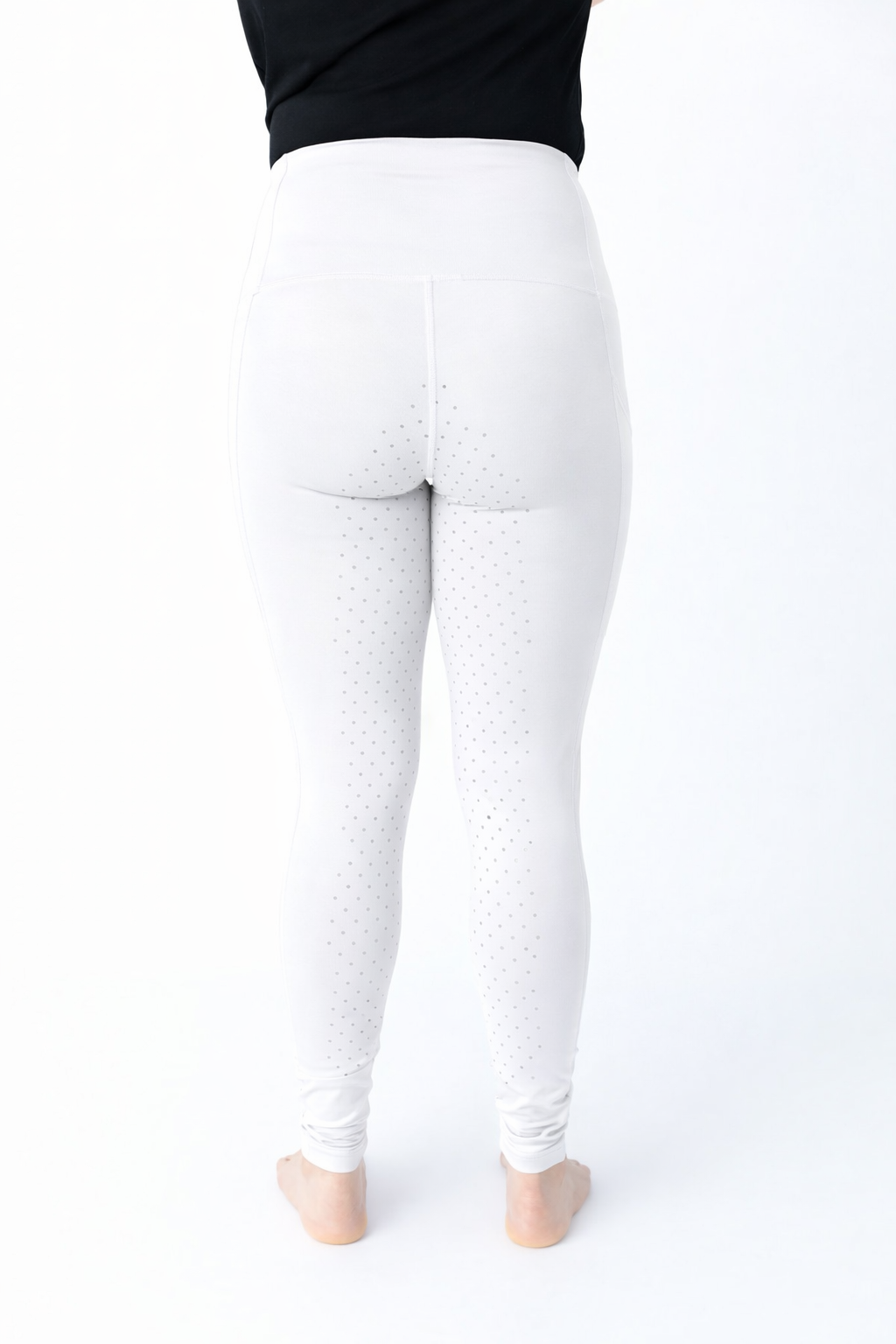 🤍 EQUICORE™ WHITE Support Riding Tights